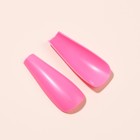 Накладные ногти, 24 шт, форма балерина, цвет розовый - Фото 4