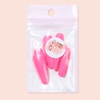 Накладные ногти, 24 шт, форма балерина, цвет розовый - фото 7828511