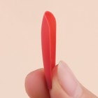 Накладные ногти, 24 шт, форма балерина, цвет матовый красный - Фото 6