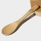 Банка для хранения BellaTenero «Эко» 750 мл, 10×11 см, с бамбуковой крышкой, с ложкой, стекло - Фото 2