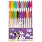 Ручка шариковая с блестками, 24 цвета, Минни Маус и Единорог - Фото 6