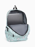 Рюкзак школьный «Мишки», с пеналом, 3 кармана, 28×12×43 см, бирюзовый - Фото 14