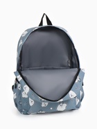 Рюкзак школьный «Мишки» для девочки, с пеналом, 3 кармана, 28×12×43 см, серый - Фото 12