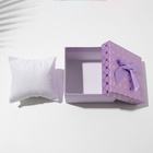 Коробочка подарочная под браслет/часы «Кубики», 9×9 (размер полезной части 8.5×8.5 см), МИКС, вставка белая - Фото 4