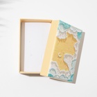 Коробочка подарочная под набор «Живопись», 5?8 см (размер полезной части 4.5?7.5 см), цветная, вставка белая (комплект 6 шт) - фото 26610127