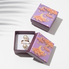 Коробочка подарочная под кольцо/серьги «Ночь», 5×5 (размер полезной части 4.5×4.5 см), цветная - Фото 2