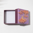 Коробочка подарочная под кольцо/серьги «Ночь», 5×5 (размер полезной части 4.5×4.5 см), цветная - Фото 3