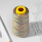 Нитки мультиколор 40/2, 2700 м, разноцветные - Фото 3