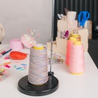 Нитки мультиколор 40/2, 2700 м, разноцветные - Фото 6