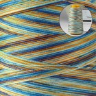 Нитки мультиколор 40/2, 2700 м, Арт Узор, разноцветные - Фото 2