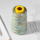 Нитки мультиколор 40/2, 2700 м, Арт Узор, разноцветные - Фото 3