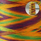 Нитки мультиколор 40/2, 3000 ярд, цвет разноцветный - Фото 2