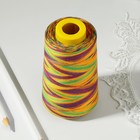 Нитки мультиколор 40/2, 2700 м, разноцветные - Фото 3