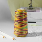 Нитки мультиколор 40/2, 2700 м, разноцветные - Фото 4