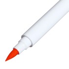 Набор маркеров 12 цветов, двусторонние, пулевидный и кистеобразный наконечники - Фото 4