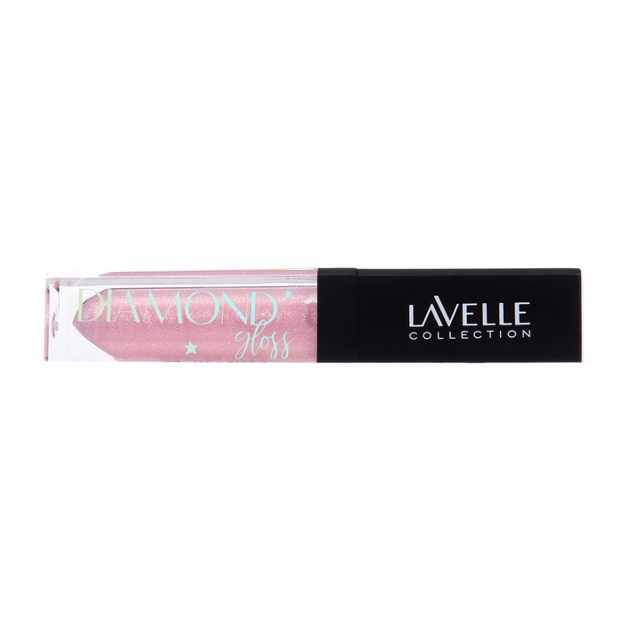Блеск для губ LavelleCollection diamond gloss тон 04 бриллиантово-розовый, 5 мл