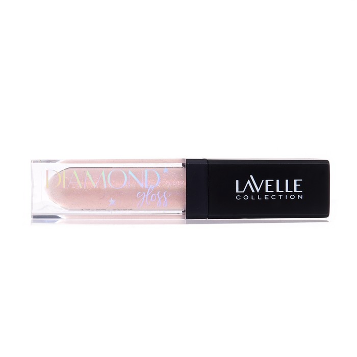 Блеск для губ LavelleCollection diamond gloss тон 07 светло-розовый поцелуй, 5 мл - Фото 1