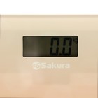 Весы напольные Sakura SA-5065F ultraslim, электронные, до 130 кг, рисунок "перья" - Фото 2