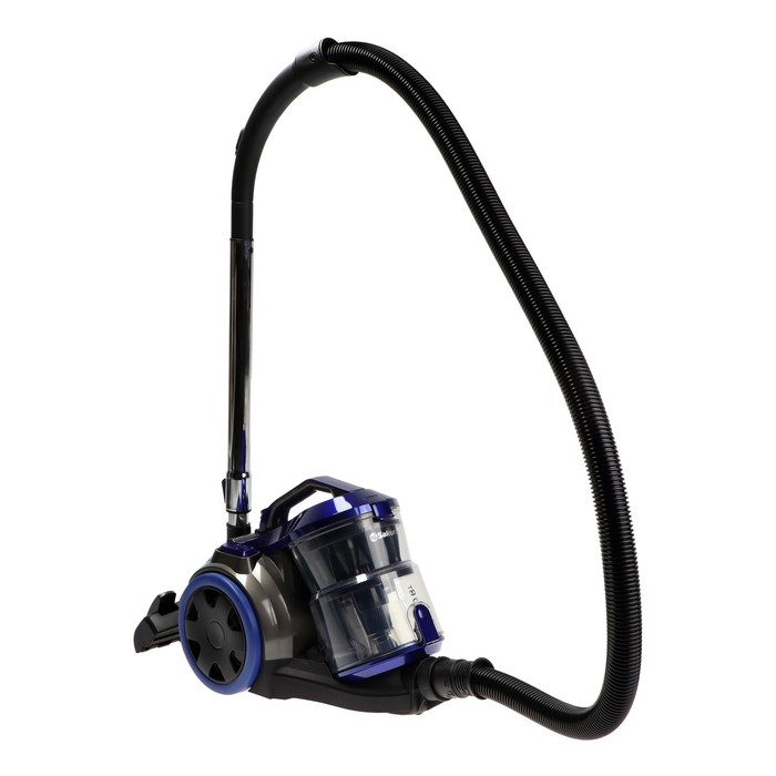 Пылесос Sakura SA-8315BL, 2400/450 Вт, 2 л, HEPA-фильтр, синий - Фото 1