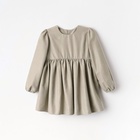 Платье для девочки MINAKU: Casual Collection, светло-зелёное, рост 134 см - Фото 12