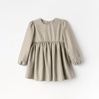 Платье для девочки MINAKU: Casual Collection, светло-зелёное, рост 104 см - Фото 6