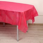 Скатерть одноразовая "Красная малина", спанбонд, 140 х 180см 9940830 - фото 16935774