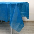 Скатерть одноразовая «Тёмно-синяя», спанбонд, 140 х 180 см - Фото 3