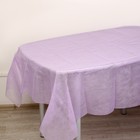 Скатерть одноразовая «Фиолетовая», спанбонд, 140 х 180см - Фото 5