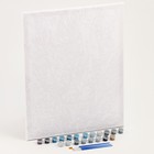 Картина по номерам на холсте с подрамником с золотой краской «Перья», 40×50 см - Фото 2