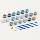 Картина по номерам на холсте с подрамником с золотой краской «Перья», 40×50 см - Фото 3