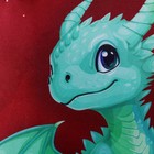 Подушка квадратная «Дракон» - фото 24265986