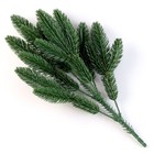 Еловая ветка зелёная, размер: 41 × 25 см, 1 шт. - фото 37465253