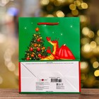 Пакет подарочный новогодний ламинированный «Дракон», 18×22.3×10 см - Фото 2