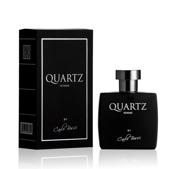 Вода парфюмированная мужская Carlo Bossi Quartz Homme Black, 100 мл - Фото 1