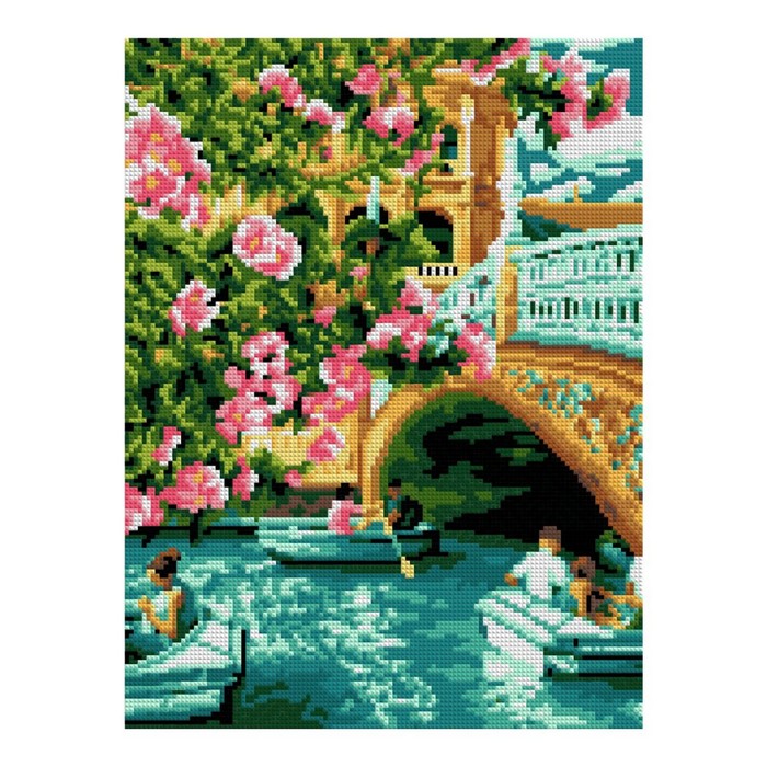 Алмазная мозаика, 30 × 40 см, полное заполнение «Мост в Севильи» - Фото 1