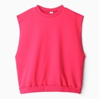 Жилет женский MINAKU:Casual Collection цвет фуксия, р-р 50-52 - Фото 6