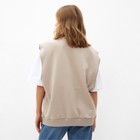 Жилет женский MINAKU:Casual Collection цвет молочный, р-р 46-48 - Фото 4