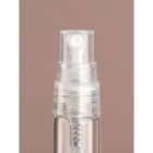 Флакон для парфюма, с распылителем, 3 мл., набор - 5 шт., прозрачный - фото 59360018