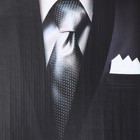 Коробка подарочная складная, упаковка, «Мужской костюм», 20×20×5 см - фото 23311955