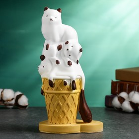 Копилка "Мороженое с кошками" 26х14х9см