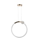 Светильник BayerLux "Ланел" 1хLED 45Вт золото 39,5х10,5х39,5-158 см - фото 23173387