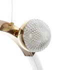 Светильник BayerLux "Ланел" 1хLED 45Вт золото 39,5х10,5х39,5-158 см - фото 23173389