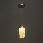 Светильник BayerLux "Джинел" LED 16Вт золото 8,5х8,5х22-130 см - фото 23173446