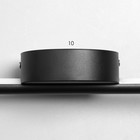 Бра "Аланди" LED 15Вт 3000К чёрный 80х10 см - Фото 6