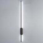 Бра "Лангер" LED 18Вт 6000К чёрный 100х3 см 9550678 - фото 13421032 Бра "Лангер" LED 18Вт 6000К чёрный 100х3 см 9550678 - фото 13421032