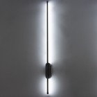 Бра "Лангер" LED 18Вт 6000К чёрный 100х3 см 9550678 - фото 13421033 Бра "Лангер" LED 18Вт 6000К чёрный 100х3 см 9550678 - фото 13421033