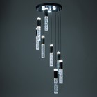 Каскад "Центалия" 8LED+3LED 99Вт ПДУ черный 40х40х200см BayerLux - фото 23173669