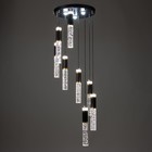 Каскад "Центалия" 8LED+3LED 99Вт ПДУ черный 40х40х200см BayerLux - фото 23173670