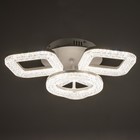 Люстра с ПДУ "Нонна" LED 68Вт 3000-6000Вт белый 39х39х12,5см BayerLux 9643801