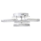 Люстра с ПДУ "Нонна" LED 68Вт 3000-6000Вт белый 39х39х12,5см BayerLux 9643801